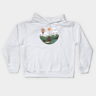 Forest Cabin Kids Hoodie